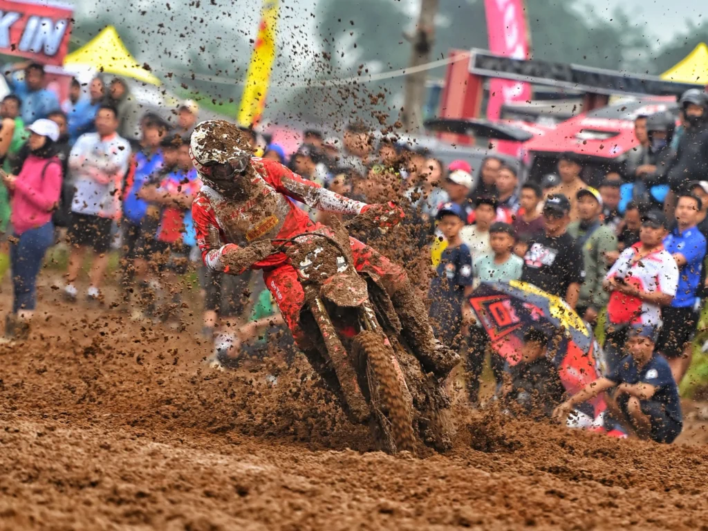 Arsenio Siap Taklukkan Seri Kedua Kejurnas Motocross dengan CRF250